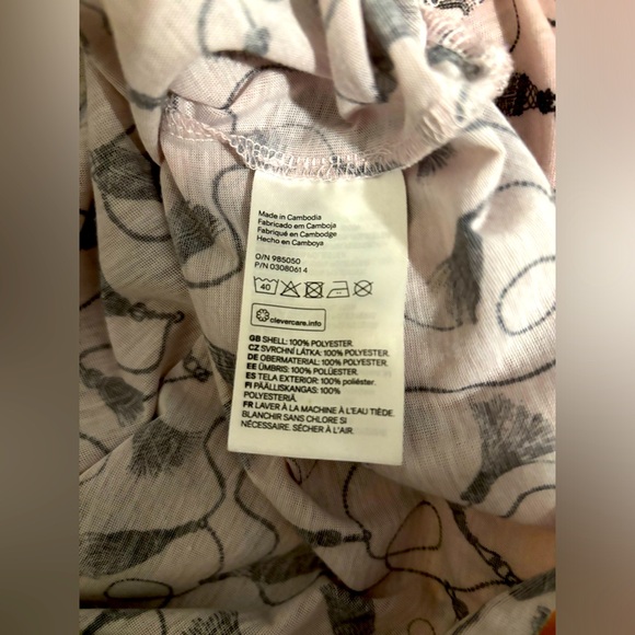 H&M Jersey women’s top size M nice design pattern! - Picture 4 of 4